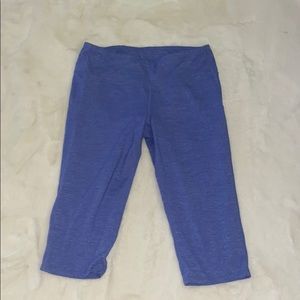 Athleta pumpernickel capri leggings